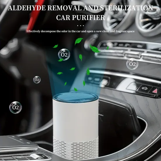 Factory CE Low Noise H13 Negative Ion Car Air Purifier