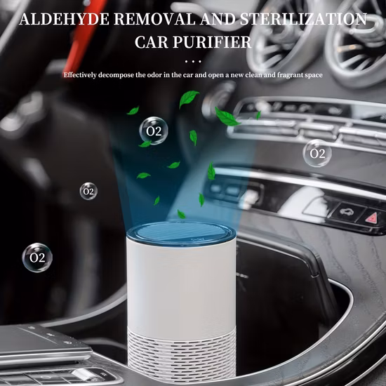 Factory CE Low Noise H13 Negative Ion Car Air Purifier
