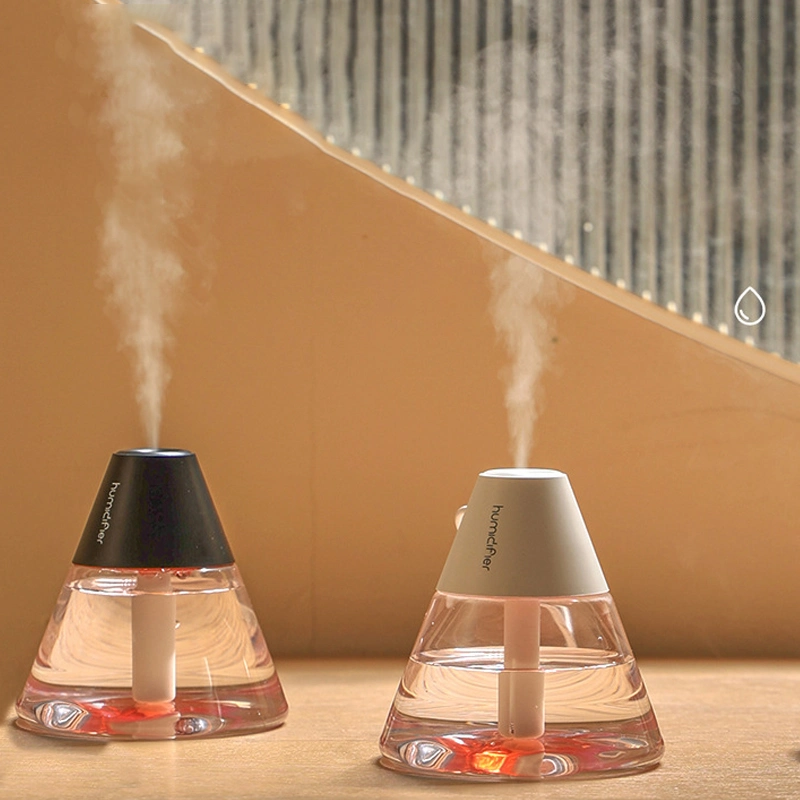 2023 New Home Volcano Humidifier USB Mini Humidifier Desktop Spray Car Air Purifier